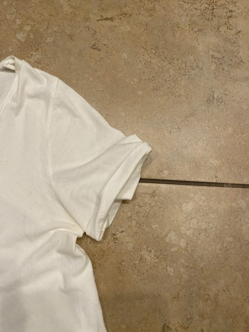 Johnny Was JW Los Angeles White Embroidered Floral Short Sleeve Top S Small - Picture 5 of 15